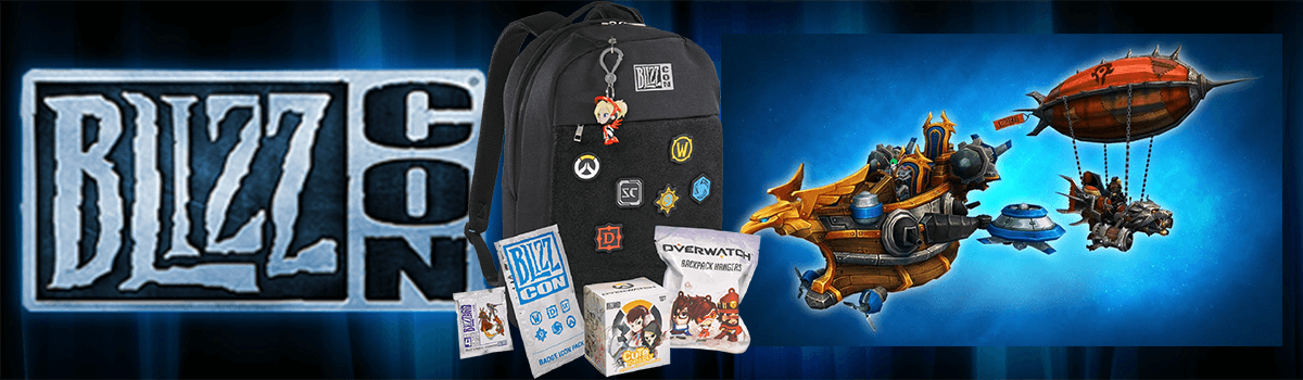 BlizzCon 2017 Goodie Bag + Digital Items